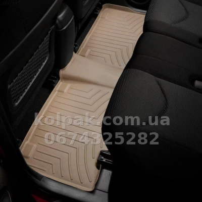 Floor mats for Toyota Rav4 2005-, USA, with raised edges, rear, beige, Weathertech 450722 Floor mats for Toyota Rav4 2005-, USA, with raised edges, rear, beige, Weathertech 450722 β photo 2