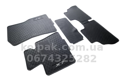 Килимки BMW X7 G07 2019–2026 з логотипом HAVOC Originals Килимки BMW X7 G07 2019–2026 з логотипом HAVOC Originals — фото 6