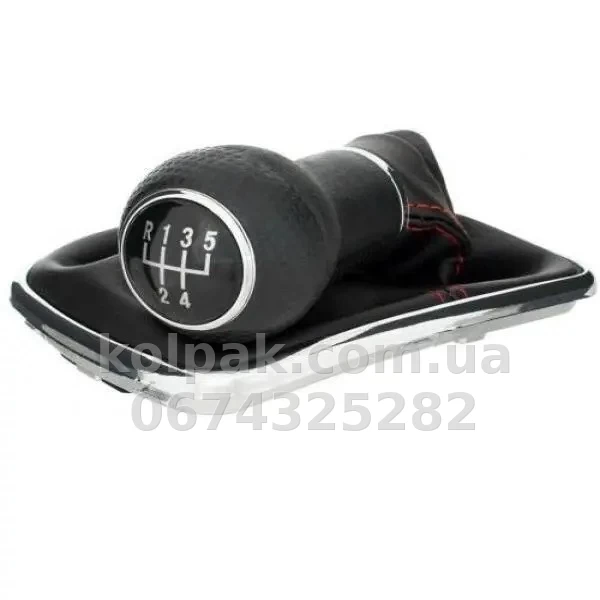 Чохол важеля КПП Volkswagen Golf 4 1997-2003/Bora 1998-2005, + ручка 6 передач КПП, AVTM, 18113315 Чохол важеля КПП Volkswagen Golf 4 1997-2003/Bora 1998-2005, + ручка 6 передач КПП, AVTM, 18113315 — фото 1