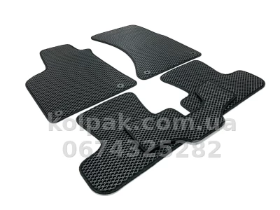 Килимки в салон Audi Q5 2008-2016, EVA, чорні, 5 шт., AVTM BLCEV1032 — фото 2