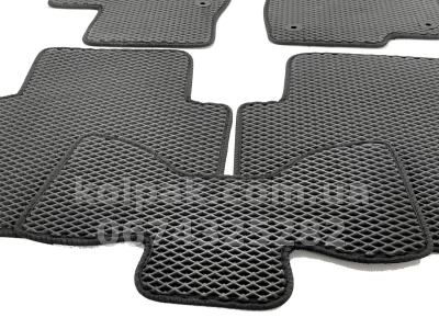 Килимки в салон Volkswagen Passat B7/B8 2011-2020, USA, EVA, чорні, 5 шт., AVTM BLCEV1731 — фото 6