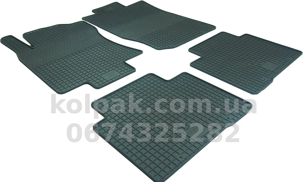 Floor mats for Nissan X-Trail 2014-, 4 pcs, Polytep, 89847 Floor mats for Nissan X-Trail 2014-, 4 pcs, Polytep, 89847 β photo 1