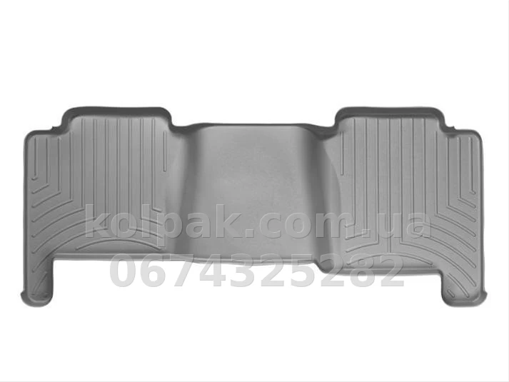 Floor mats for Ford F150 2006-2009, SuperCrew, large rear doors, rear, grey, Weathertech 460052 Floor mats for Ford F150 2006-2009, SuperCrew, large rear doors, rear, grey, Weathertech 460052 β photo 1