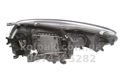 Front right headlight Renault Megane 3 2008-2012, H7/H7, with levelling motor, electric adjustment, Depo, 551-1178RMLDEM2 — photo 2