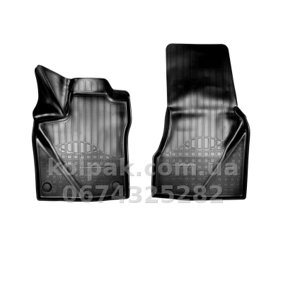 Поліуретанові килимки в салон Smart ForTwo С453 2014-, 3D, Norplast, NPA10-C82-270