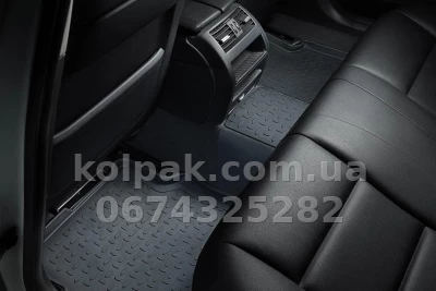 Floor mats for Hyundai Santa Fe 4 2020-, 5 seats, Rubber, 5 pcs, Seintex, 96314 — photo 2