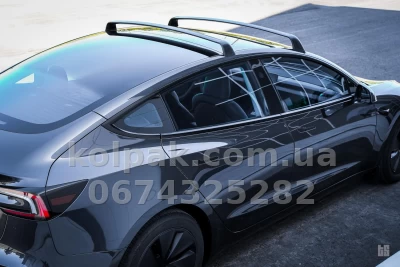 Поперечки HAVOC на штатні кріплення даху Tesla Model 3 2017–2026 Поперечки HAVOC на штатні кріплення даху Tesla Model 3 2017–2026 — фото 6