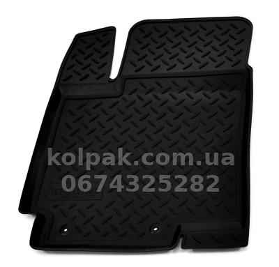 Polyurethane floor mats for Kia Rio QB 2011-, Norplast, NPL-Po-43-37 — photo 2