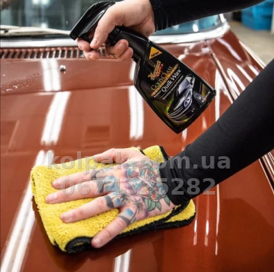 Quick-application carnauba wax Meguiars Gold Class Quik Wax 473 ml Meguiars G7716 — photo 3
