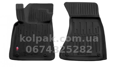Поліуретанові килимки в салон Audi Q5 8R 2008-2016, з бортиком, 2 шт., Stingray, 5030032