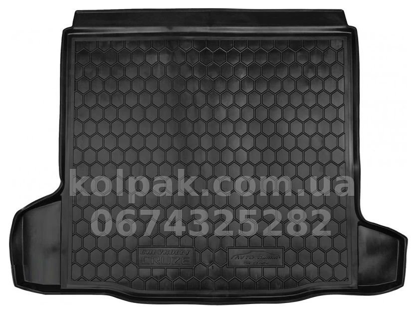 Boot mat for Chevrolet Cruze SD 2009-, 111146 Avto-Gumm Boot mat for Chevrolet Cruze SD 2009-, 111146 Avto-Gumm β photo 1