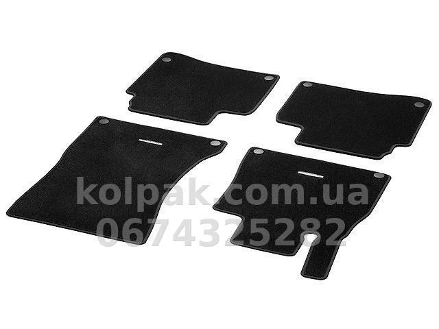 Original floor mats for Mercedes-Benz S-Class W222 2013-, velour, 4 pcs, A22268069029F87 Original floor mats for Mercedes-Benz S-Class W222 2013-, velour, 4 pcs, A22268069029F87 β photo 1