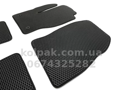 Килимки в салон Ford Kuga 2013-2019, EVA, чорні, 5 шт., AVTM BLCEV1157 — фото 4