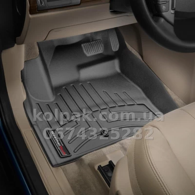 Floor mats for Land Rover Freelander 2013- LR2, front, black, Weathertech 445631 — photo 2