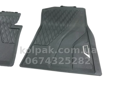 Оригінальні килимки в салон BMW X5 G05/X6G06/X7G07 2018-, передні, 2 шт., 51472458551 — фото 6