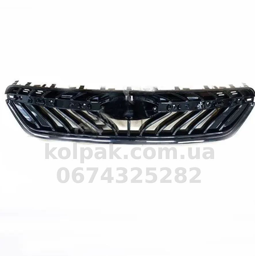 Решітка радіатора Chery Tiggo 7 2017-2020, чорний глянець, AVTM, 181515990 Решітка радіатора Chery Tiggo 7 2017-2020, чорний глянець, AVTM, 181515990 — фото 1
