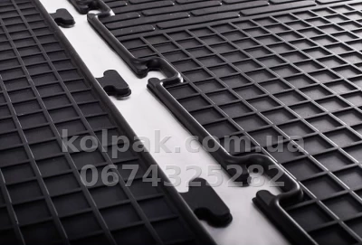 Floor mats for Peugeot Boxer 2006-/Citroen Jumper 2006-/Fiat Ducato 2006-, 3 pcs, Stingray, 1003063 — photo 2
