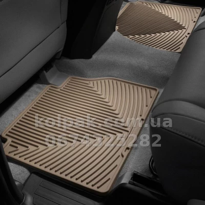 Floor mats for Toyota Sequoia 2007-2012, rear, beige, Weathertech W140TN — photo 2