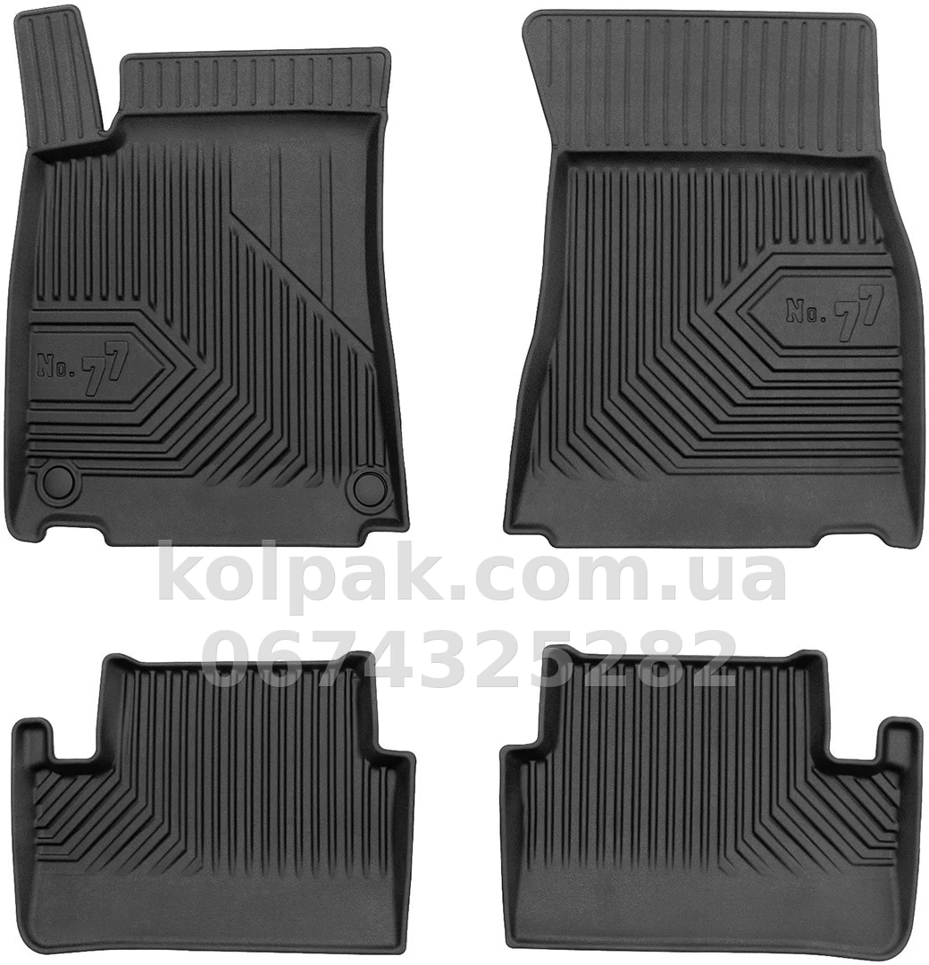 Floor mats for Mercedes-Benz A-Class W177/V177 2018-, with raised edges, Frogum, FG 77427174 Floor mats for Mercedes-Benz A-Class W177/V177 2018-, with raised edges, Frogum, FG 77427174 β photo 1