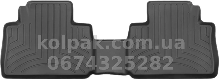 Floor mats for Audi E-Tron Sportback 2020-, rear, without mountings, black, Weathertech 4415623 Floor mats for Audi E-Tron Sportback 2020-, rear, without mountings, black, Weathertech 4415623 β photo 1