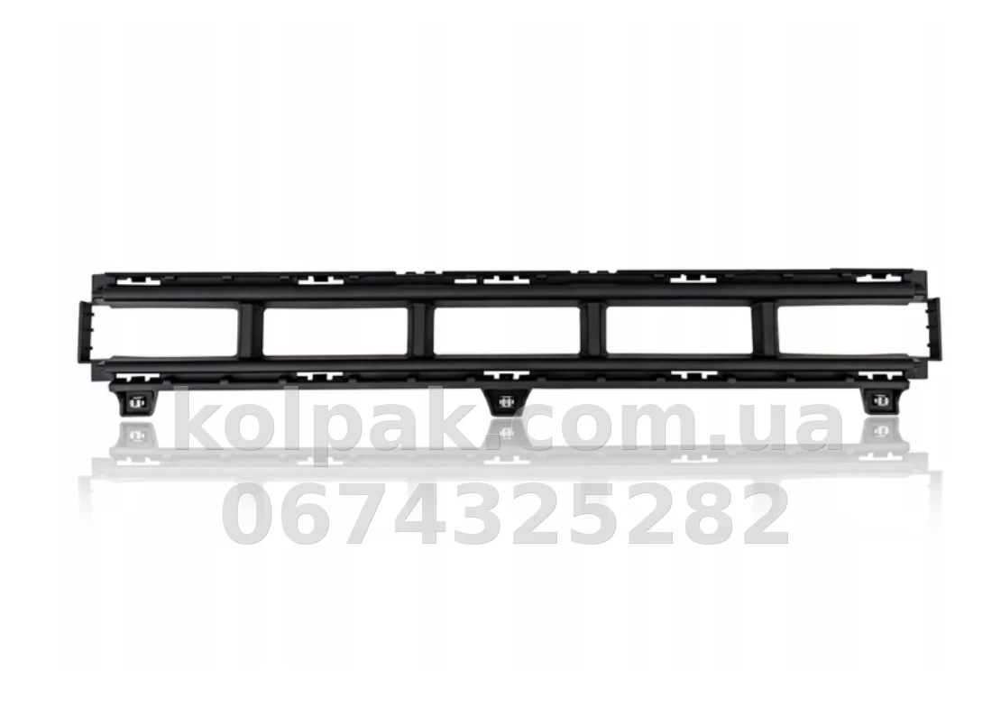 Решітка бампера Jeep Compass 2016-2021, середня, верхня, AVTM, 5UT11RXAC, 183812910 Решітка бампера Jeep Compass 2016-2021, середня, верхня, AVTM, 5UT11RXAC, 183812910 — фото 1