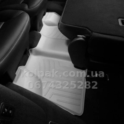 Килимки в салон Mercedes-Benz GL-Class 2005-, 3 ряд, з бортиком, сірі, Weathertech 460163 Килимки в салон Mercedes-Benz GL-Class 2005-, 3 ряд, з бортиком, сірі, Weathertech 460163 — фото 2