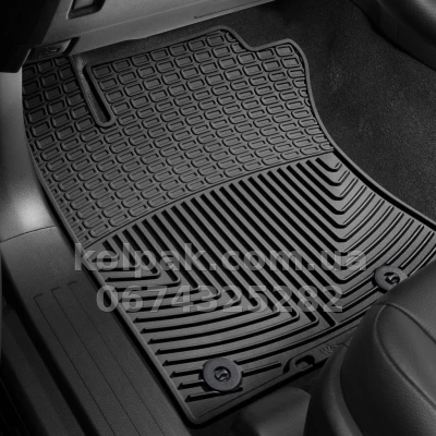 Килимки в салон Toyota Land Cruiser Prado 150/Lexus GX460 2013-, передні, чорні, Weathertech W307 — фото 2