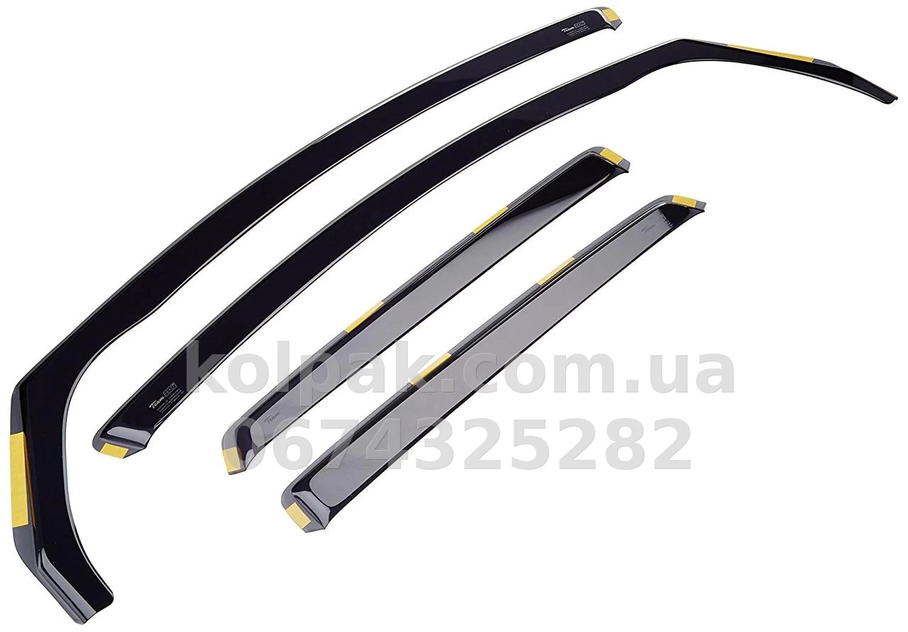 In-channel window wind deflectors for Opel Astra J 2009-5D 4 pcs 25384 Heko In-channel window wind deflectors for Opel Astra J 2009-5D 4 pcs 25384 Heko β photo 1