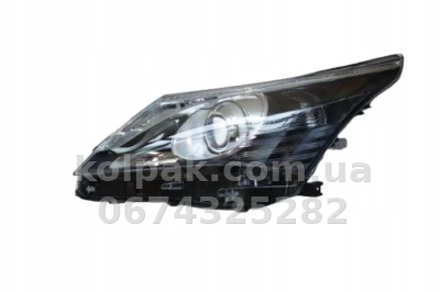 Передня ліва фара Toyota Avensis 2011-2015, електричне регулювання, без коректора, без ламп (H11/H9/WY21W/W21/5W/), Depo, 21211U4LLDEM2 Передня ліва фара Toyota Avensis 2011-2015, електричне регулювання, без коректора, без ламп (H11/H9/WY21W/W21/5W/), Depo, 21211U4LLDEM2