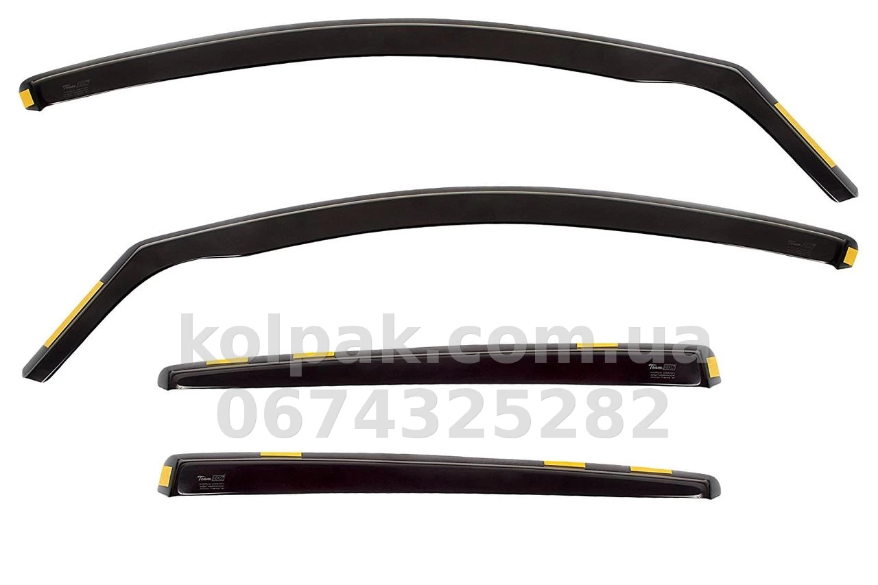 In-channel window wind deflectors for Peugeot 308 5D 2013- 4 pcs 26154 Heko In-channel window wind deflectors for Peugeot 308 5D 2013- 4 pcs 26154 Heko β photo 1