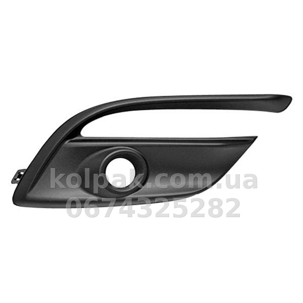 Kratka zderzaka prawa Mazda 3 2016-2018, z otworem na światło przeciwmgielne, AVTM, BAJC50C11A, 184427912 Kratka zderzaka prawa Mazda 3 2016-2018, z otworem na światło przeciwmgielne, AVTM, BAJC50C11A, 184427912 — zdjęcie 1