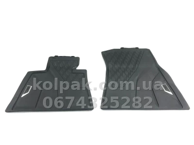 Оригінальні килимки в салон BMW X5 G05/X6G06/X7G07 2018-, передні, 2 шт., 51472458551 — фото 2