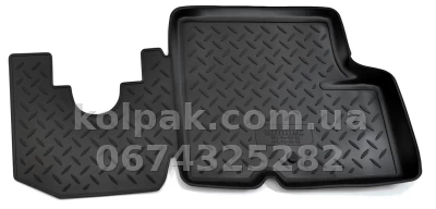 Polyurethane floor mats for Renault Duster 2WD 2011-, Norplast, NPL-Po-69-05 — photo 5