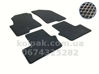 Килимки в салон Jeep Patriot 2007-2016, EVA, чорні, 4 шт., AVTM BLCEV1902 Килимки в салон Jeep Patriot 2007-2016, EVA, чорні, 4 шт., AVTM BLCEV1902