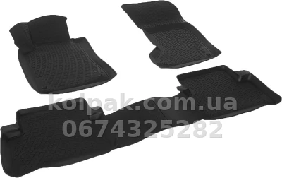 Поліуретанові килимки в салон Mercedes-Benz E-Class W211/CLS-Class C219 2002-2009, L.Locker, 227060101
