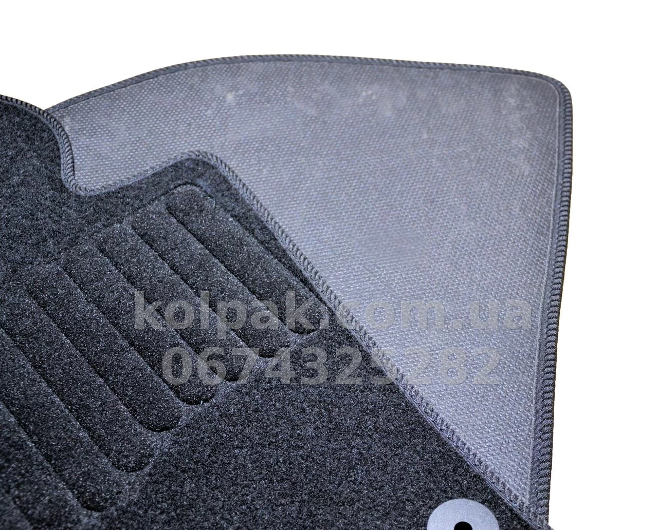 Dywaniki tekstylne do Kia Sportage 2015-, szare, AVTM GRCR1282 Dywaniki tekstylne do Kia Sportage 2015-, szare, AVTM GRCR1282 — zdjęcie 1