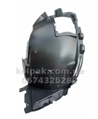 Front left wheel arch liner Mercedes 166 ML-Class SUV 2011-2015, front section AVTM 184623387 — photo 2