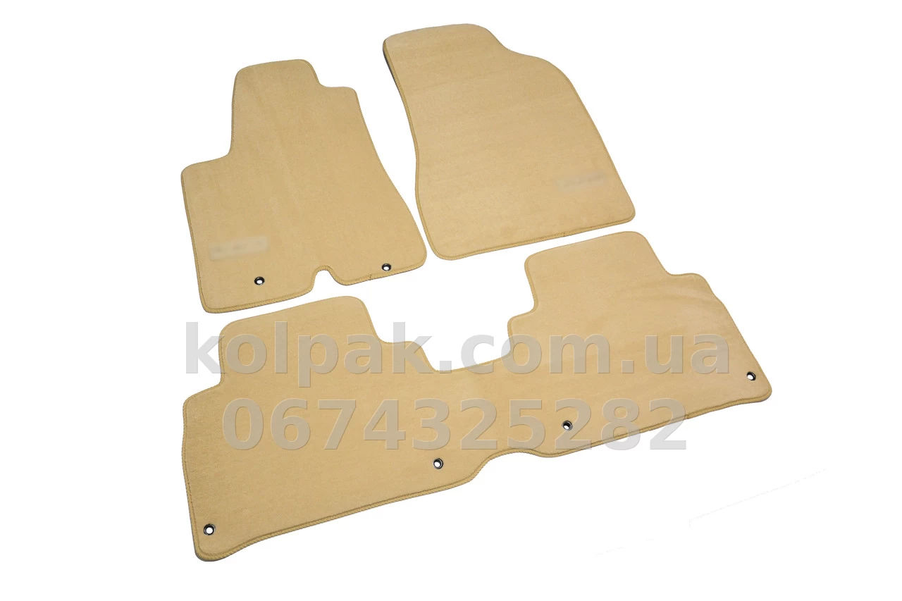 Carpet floor mats for Lexus RX 2003-2009, Premium, beige, AVTM BGLX1301 Carpet floor mats for Lexus RX 2003-2009, Premium, beige, AVTM BGLX1301 β photo 1
