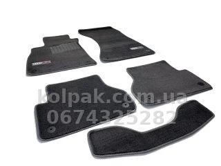 Carpet floor mats for Audi A4 B9 2015-, Premium, grey, 5 pcs, AVTM GRVW1018 Carpet floor mats for Audi A4 B9 2015-, Premium, grey, 5 pcs, AVTM GRVW1018 β photo 1