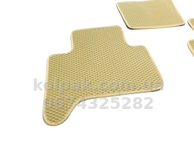 Килимки в салон Toyota Land Cruiser Prado 120 2003-2009, EVA, бежеві, 5 шт., AVTM BGEV1636 — фото 5