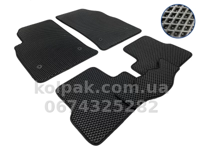 Килимки в салон Opel Astra J 2009-, EVA, чорні, 5 шт., AVTM BLCEV1441 Килимки в салон Opel Astra J 2009-, EVA, чорні, 5 шт., AVTM BLCEV1441
