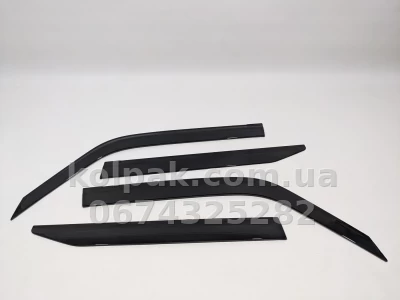 Дефлектори HAVOC Toyota Land Cruiser Prado 250 2024–2026 | вітровики на скотчі MTLC2502024 — фото 6