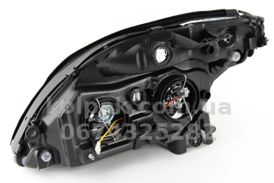 Front right headlight Renault Scenic 1 1999-2003, H1/H7, electric adjustment, silver frame, Depo, 551-1135R-LDEM1 — photo 2