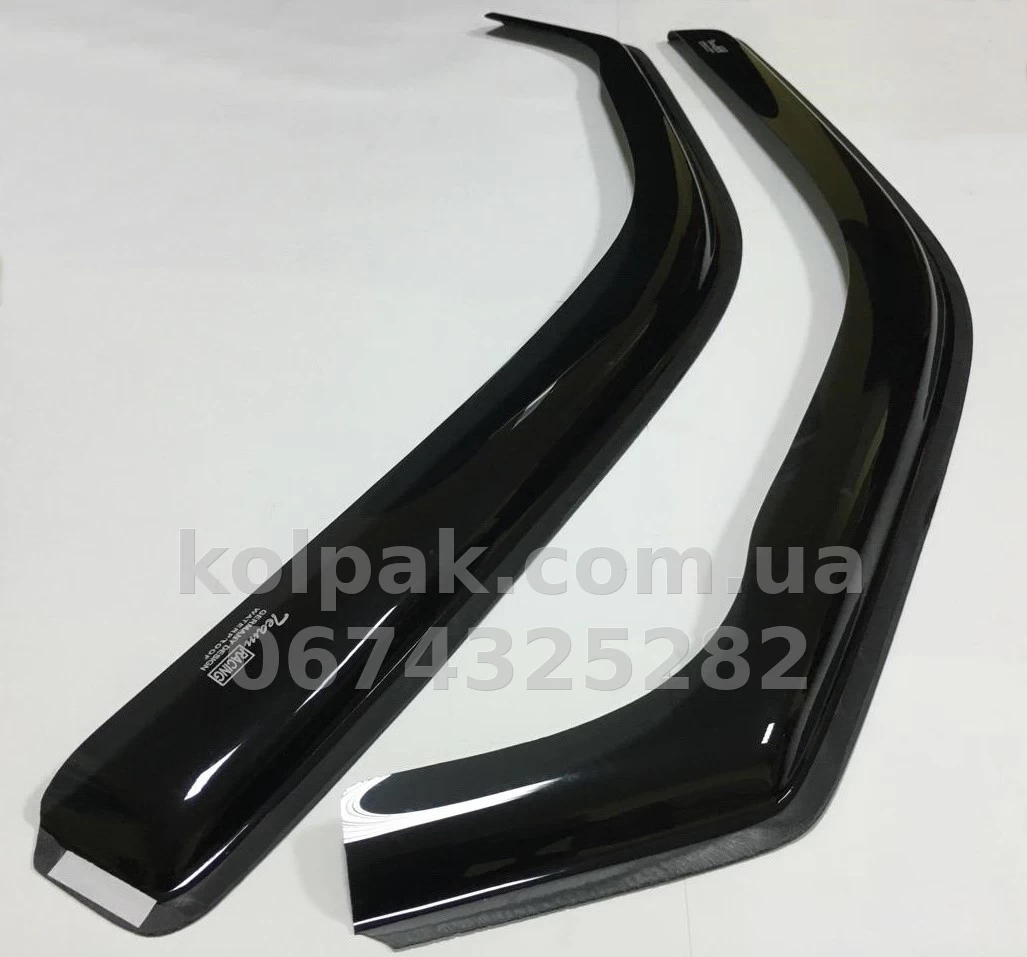 In-channel window wind deflectors for Volkswagen T5 2003-2D 2 pcs 31146 Heko In-channel window wind deflectors for Volkswagen T5 2003-2D 2 pcs 31146 Heko β photo 1
