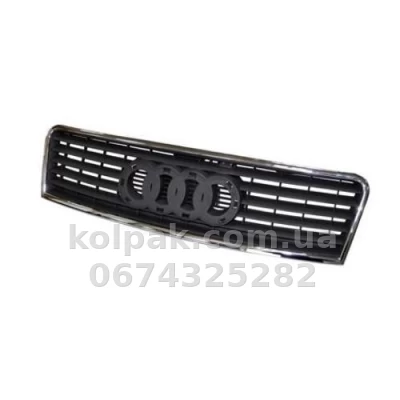 Решітка радіатора Audi A6 2001-2005, хромована рамка, AVTM, 180014999