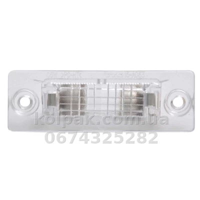 Ліхтар підсвічування номерного знака Skoda Superb 2001-2008/Volkswagen Caddy 2004-2015,2015-/Golf 5 Plus 2004-2009, TYC, 15-0063-00-2
