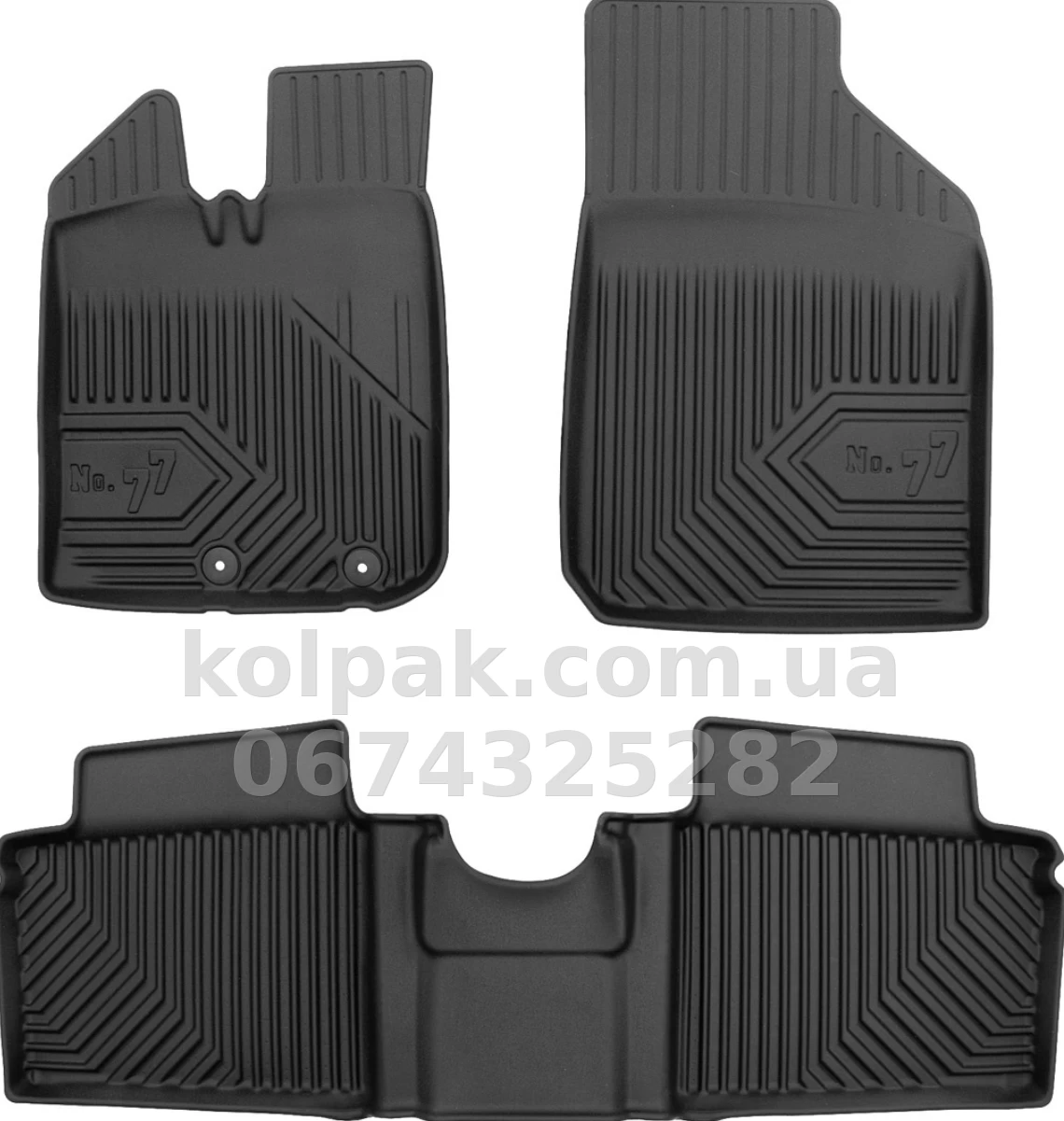 Floor mats for Renault City K-ZE 2019-/Dacia Spring 2021-, Frogum, FG 77427488 Floor mats for Renault City K-ZE 2019-/Dacia Spring 2021-, Frogum, FG 77427488 β photo 1