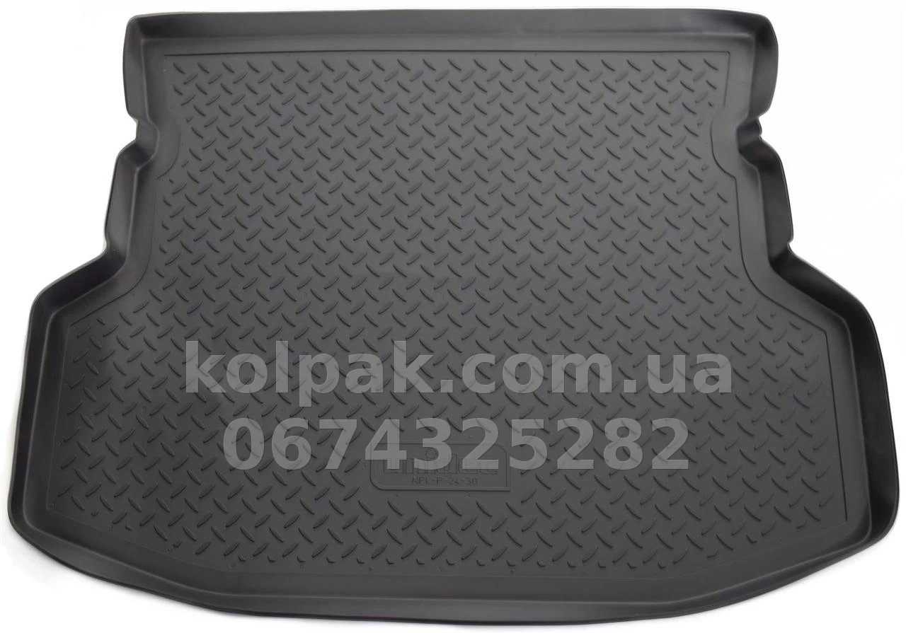 Polyurethane boot mat for Geely MK GC6 SD 2007-, Norplast NPL-P-24-30 Polyurethane boot mat for Geely MK GC6 SD 2007-, Norplast NPL-P-24-30 β photo 1