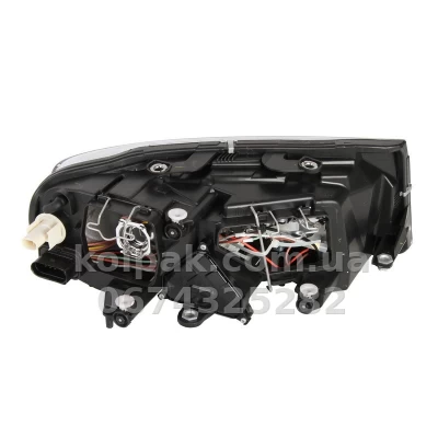 Передня ліва фара Skoda Superb 2001-2008, H7/H3/H3, з омивачем, Depo, 665-1109LMLDEMF Передня ліва фара Skoda Superb 2001-2008, H7/H3/H3, з омивачем, Depo, 665-1109LMLDEMF — фото 2