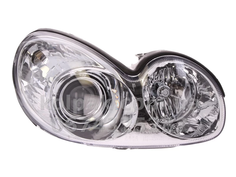 Front right headlight Hyundai Sonata (EF) 2001-2004, H7/H1, with indicator, Depo, 221-1128R-LD-EM Front right headlight Hyundai Sonata (EF) 2001-2004, H7/H1, with indicator, Depo, 221-1128R-LD-EM β photo 1